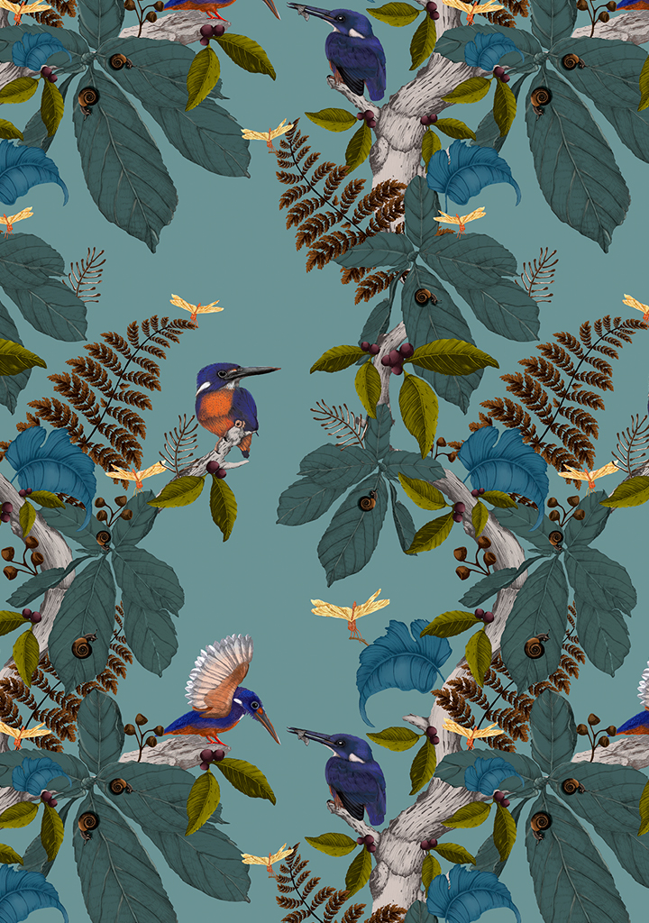 Beautiful fabric and wallpaper suitable for residential and commercial interiors.